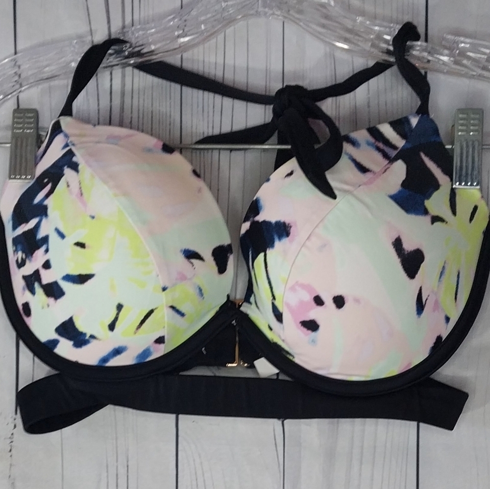Victoria's Secret Hottie Halter Bounded Bikini Bathing Suit Top